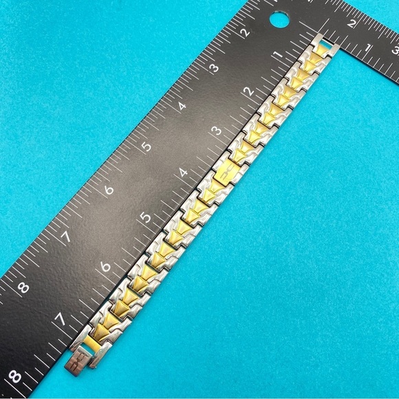 Unisex Stainless Steel Link Bracelet - Picture 7 of 8